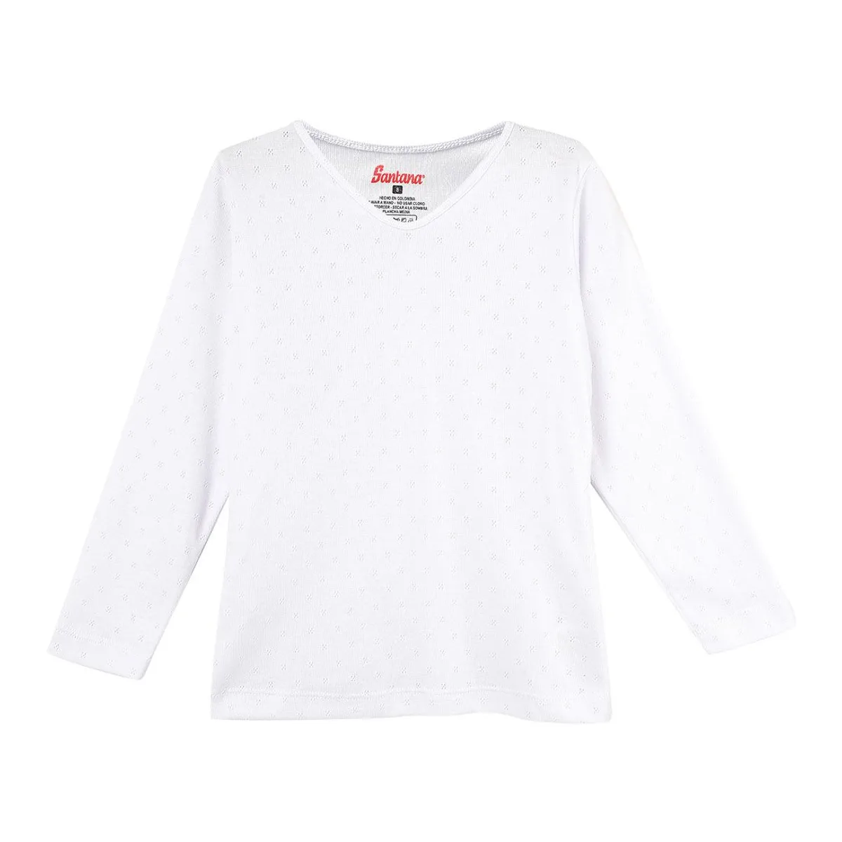SANTANA - Camiseta Térmica Niña Santana Blanca