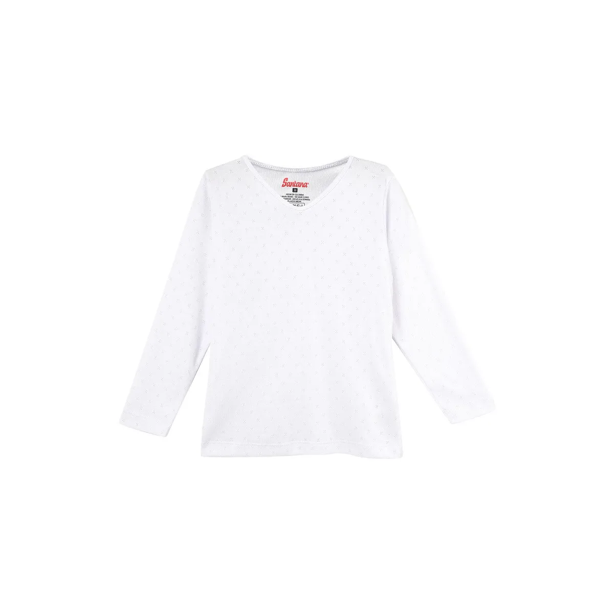 SANTANA - Camiseta Térmica Niña Santana Blanca