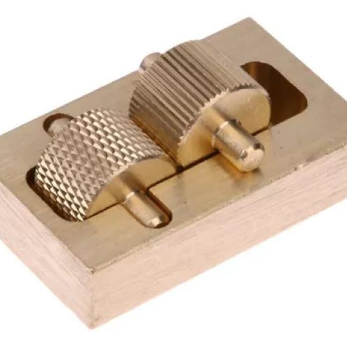 GENERICO - Entintador De Doble Rodillo Para Trabajar Borde Cuero A Mano