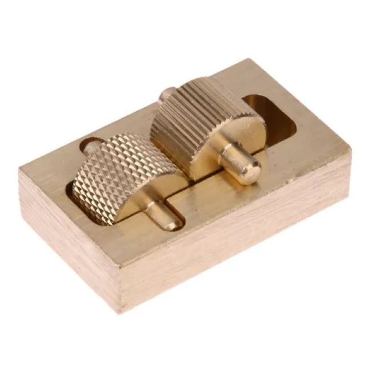 GENERICO - Entintador De Doble Rodillo Para Trabajar Borde Cuero A Mano