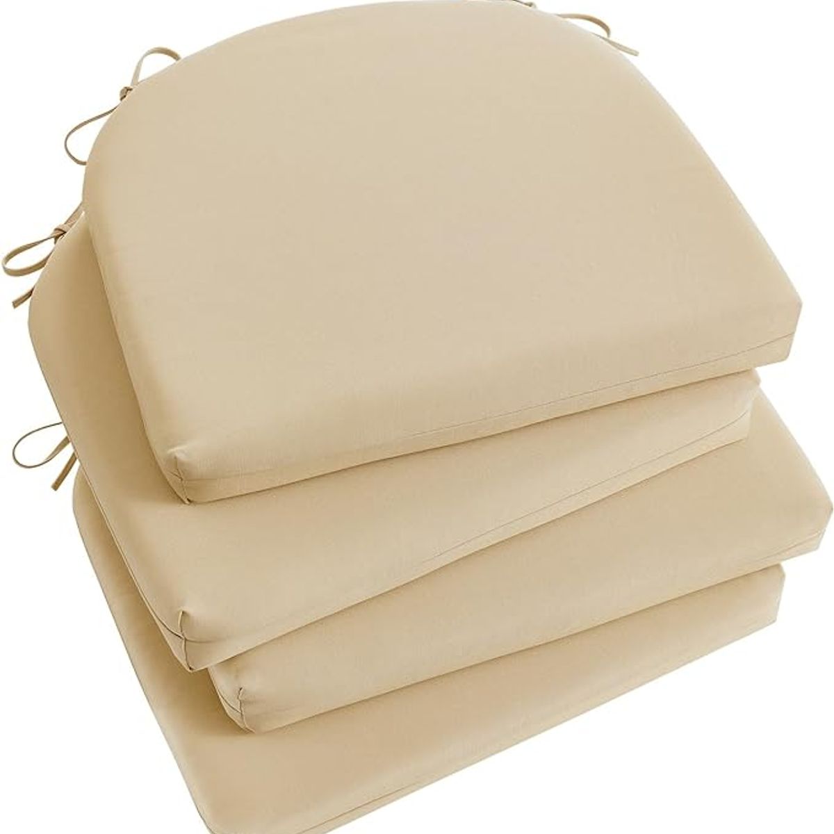 DISEÑOS RAMONA'S - Cojín Para Silla Redondos Setx4 42x42 Beige