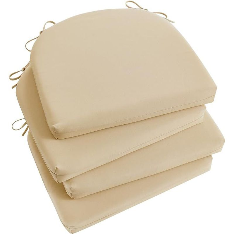 DISEÑOS RAMONA'S - Cojín Para Silla Redondos Setx4 42x42 Beige