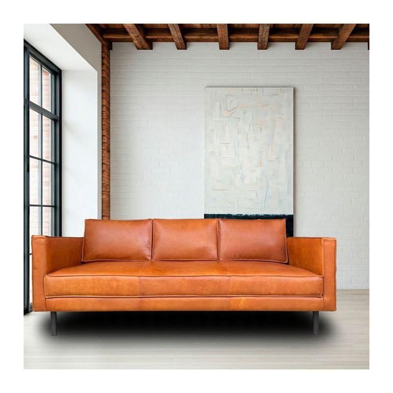 22 GRADOS DECORACION - Sofá AXL en Cuero natural 200cm 22Grados Decoracion