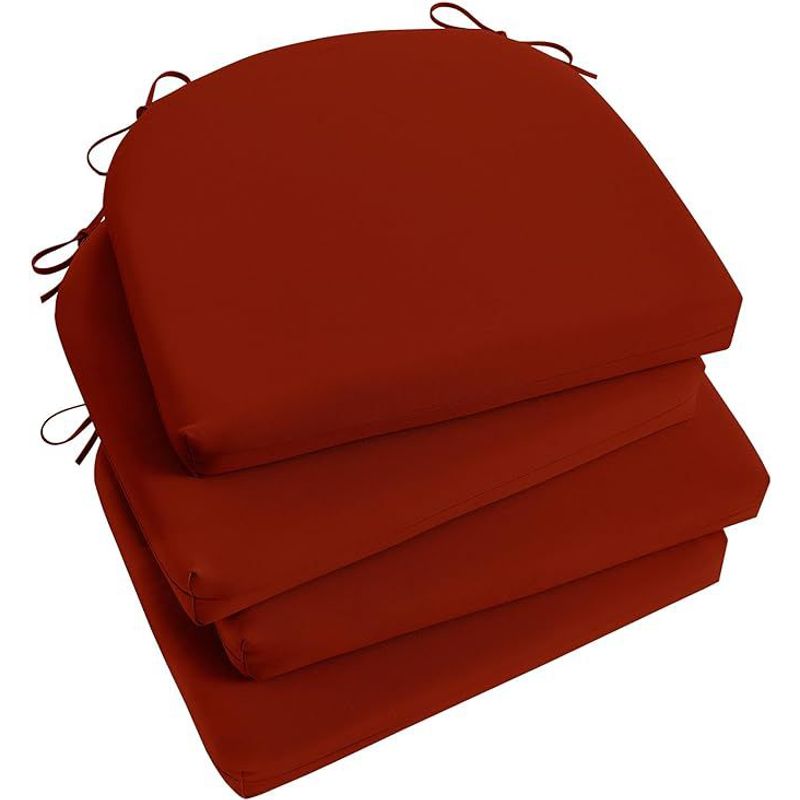 DISEÑOS RAMONA'S - Cojín Para Silla Redondos Setx4 42x42 Vinotinto
