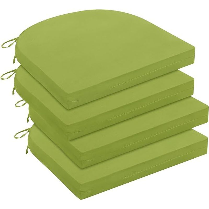DISEÑOS RAMONA'S - Cojín Para Silla Redondos Setx4 42x42 Verde