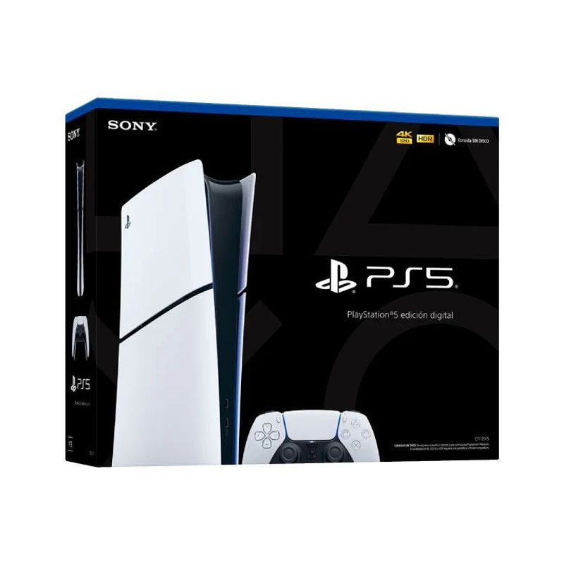SONY - Consola PlayStation 5 Slim Digital 1TB Blanco