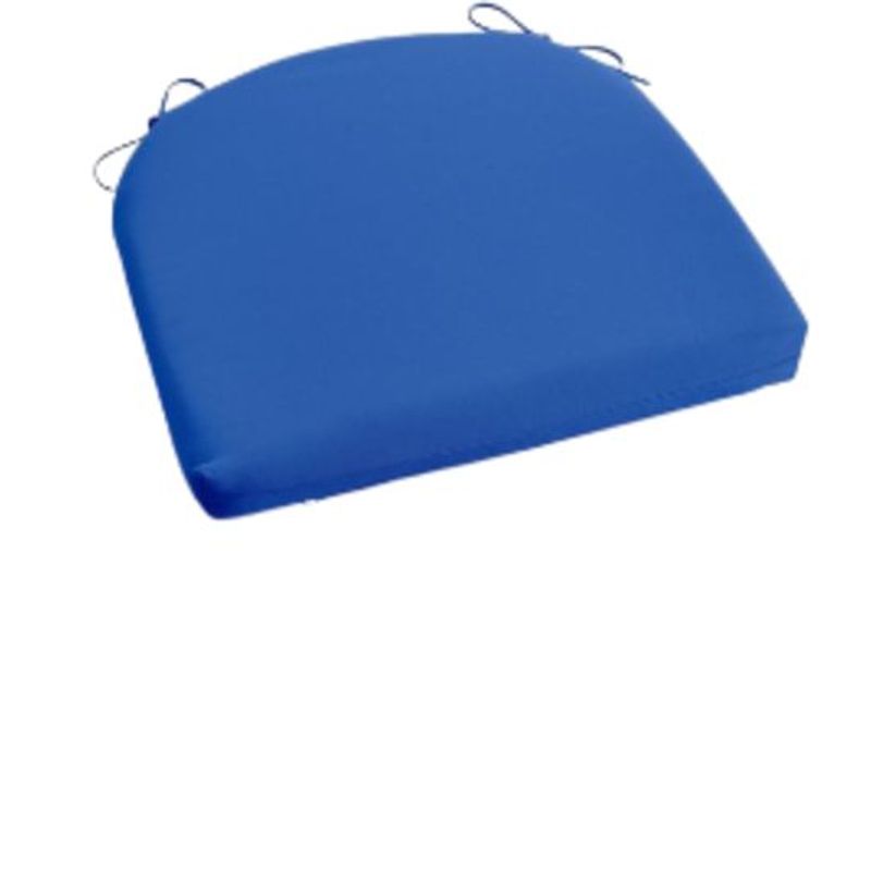 DISEÑOS RAMONA'S - Cojín Para Silla Redondo 42x42 Azul