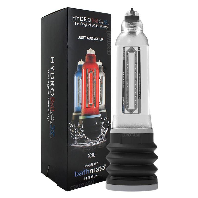GENERICO - Bomba Hidrobomba Premium Succión Crecimiento Pene Grande x40