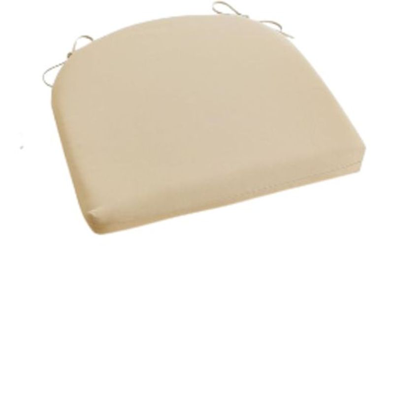 DISEÑOS RAMONA'S - Cojín Para Silla Redondo 42x42 Beige