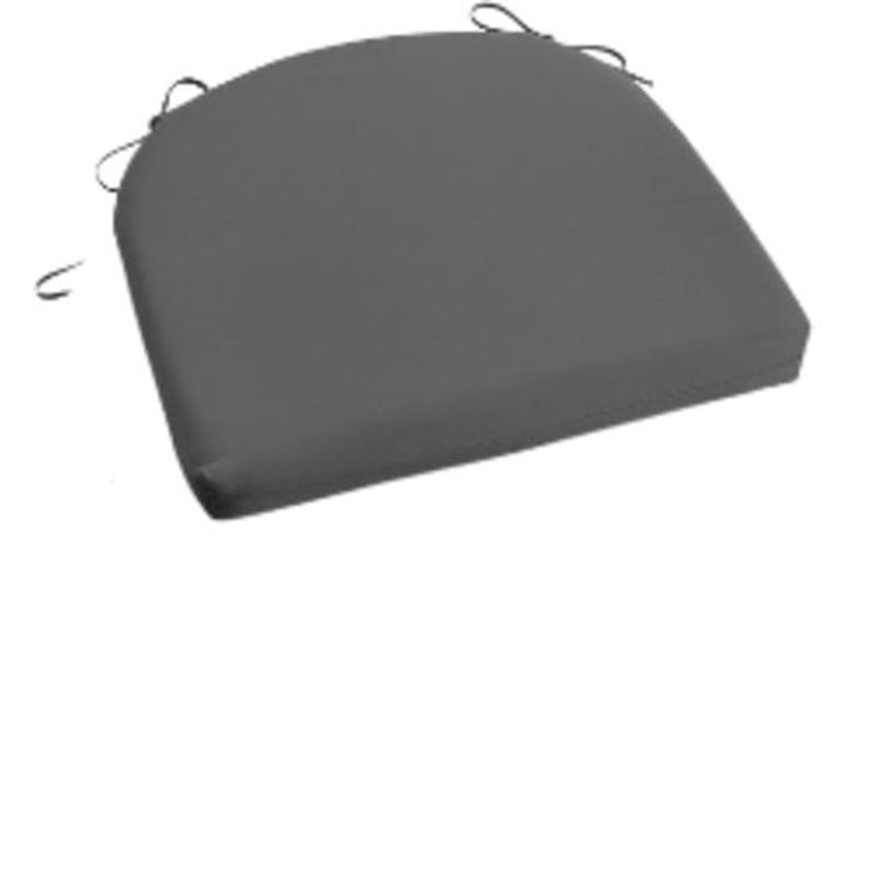 DISEÑOS RAMONA'S - Cojín Para Silla Redondos 42x42 Gris Claro