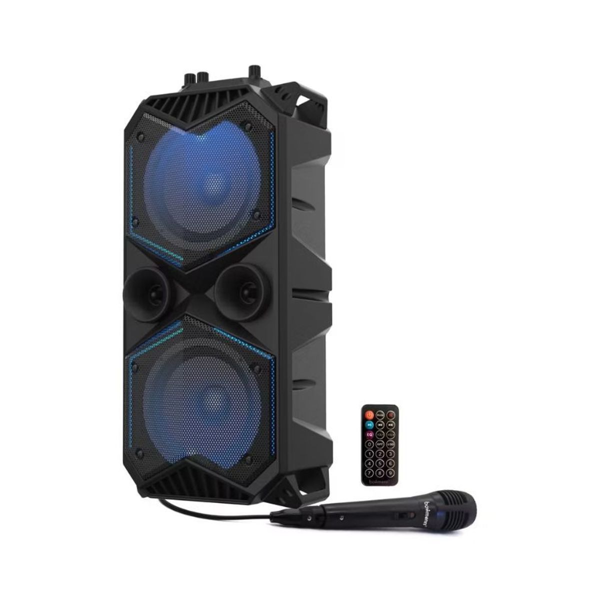 BOWMANN - Parlante Bluetooth Portatil Karaoke USB Bowmann Microfono BTS-265K