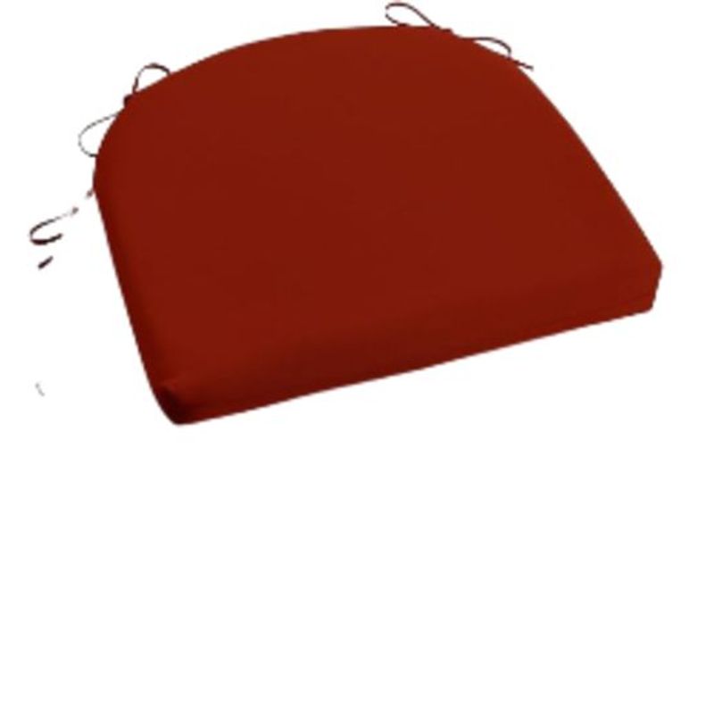 DISEÑOS RAMONA'S - Cojín Para Silla Redondo 42x42 Vinotinto