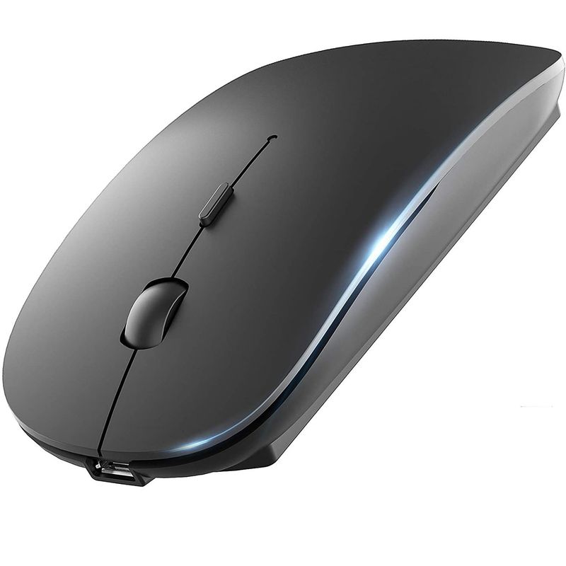 GEF - Mouse Bluetooth Recargable Inalambrico Raton Slim Mac iPhone