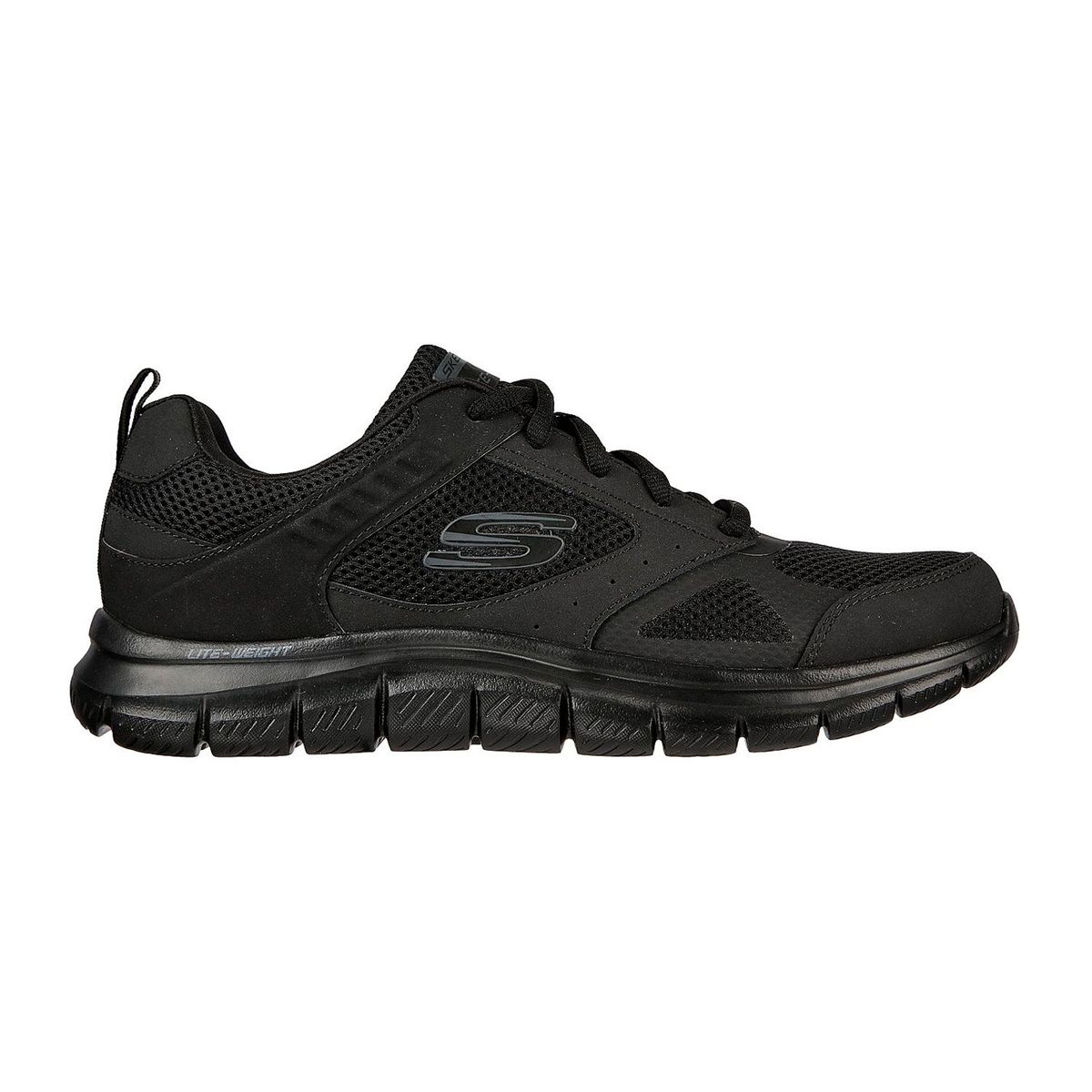 SKECHERS - TENIS SKECHERS NEGRO PARA HOMBRE SK TRACK SYNTAC BLACK 232398BBK