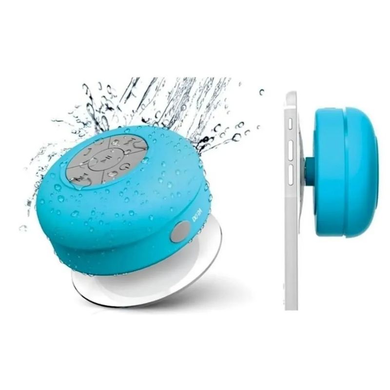 GENERICO - Mini Parlante Para Ducha Bluetooth y Manos Libres Redlemon