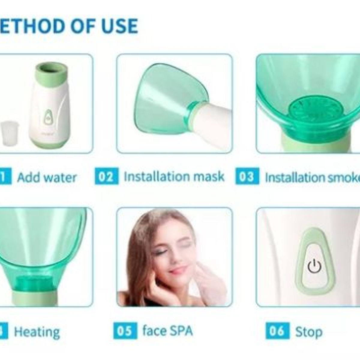 GENERICO - VAPORIZADOR BENICE A-508