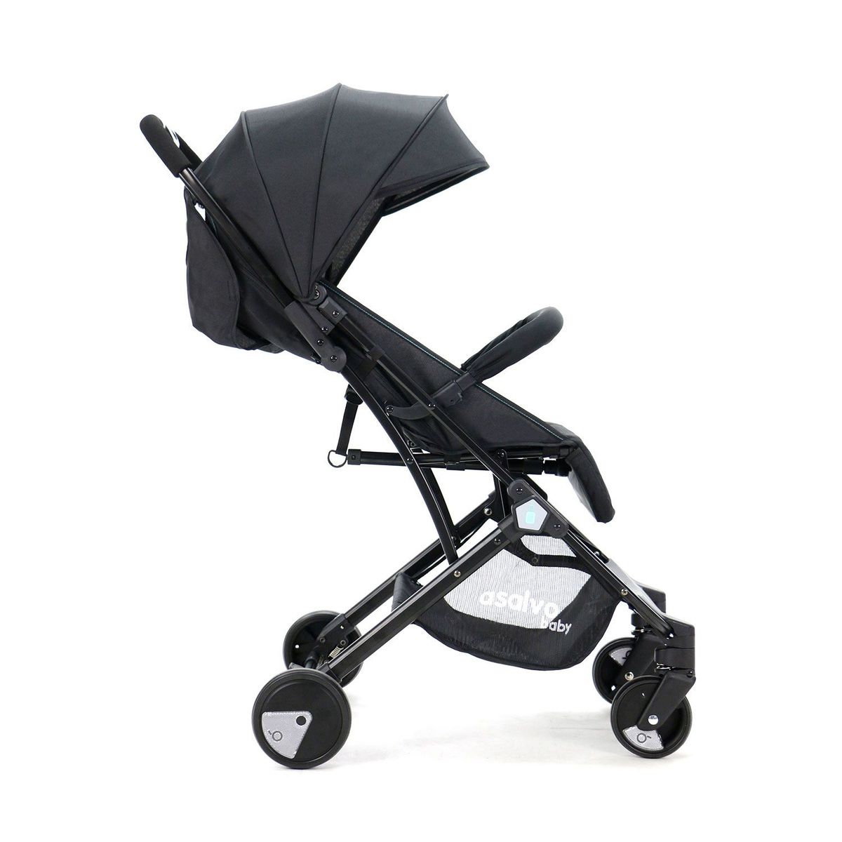ASALVO - Coche Para Bebe Travel  +Black Aqua