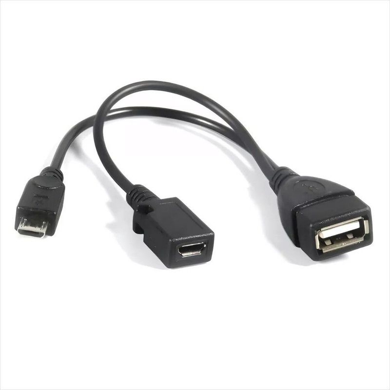 GENERICO - Adaptador Cable Usb Otg Micro Usb Firestick tv box
