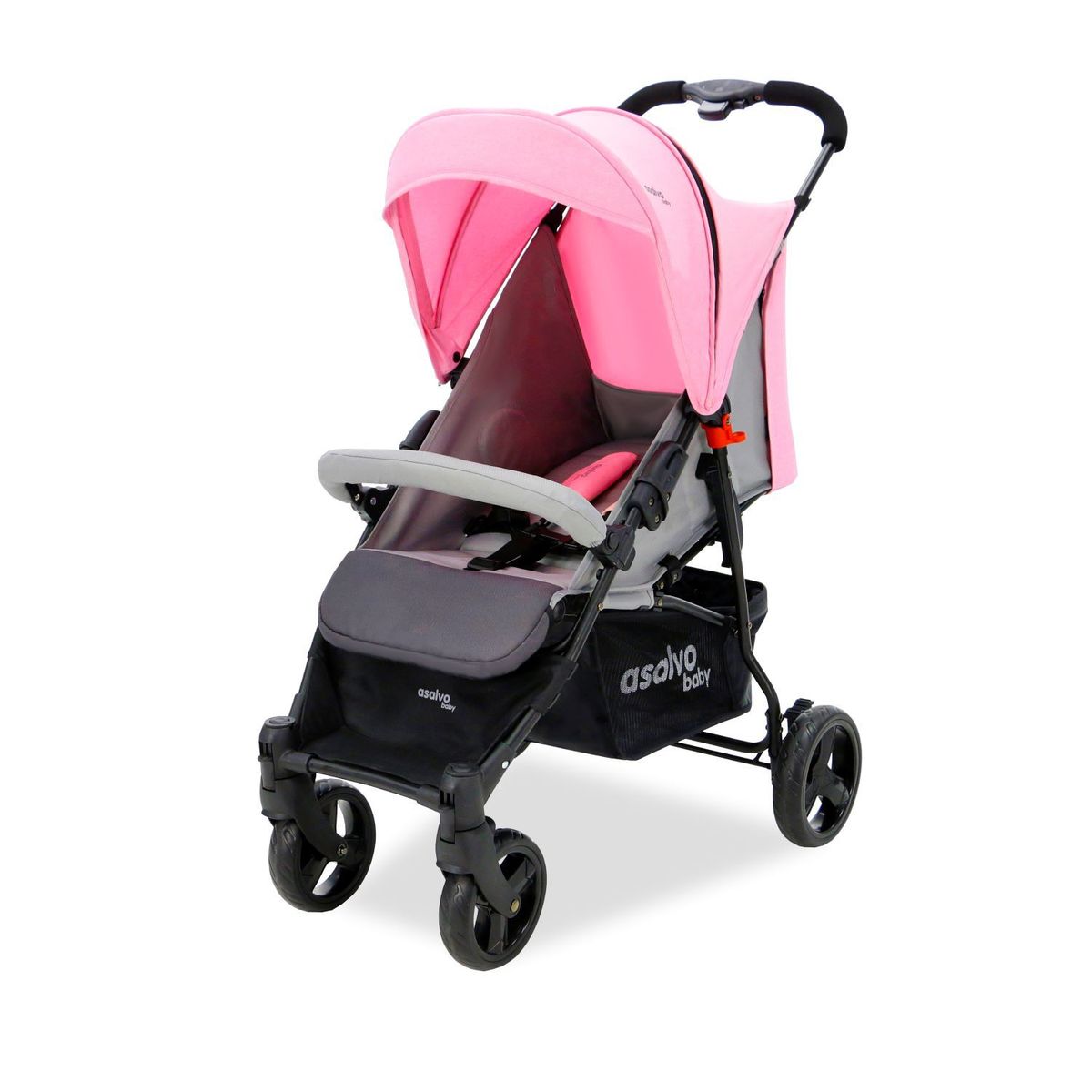 ASALVO - Coche Para Bebe  Cadiz Candy Rosa