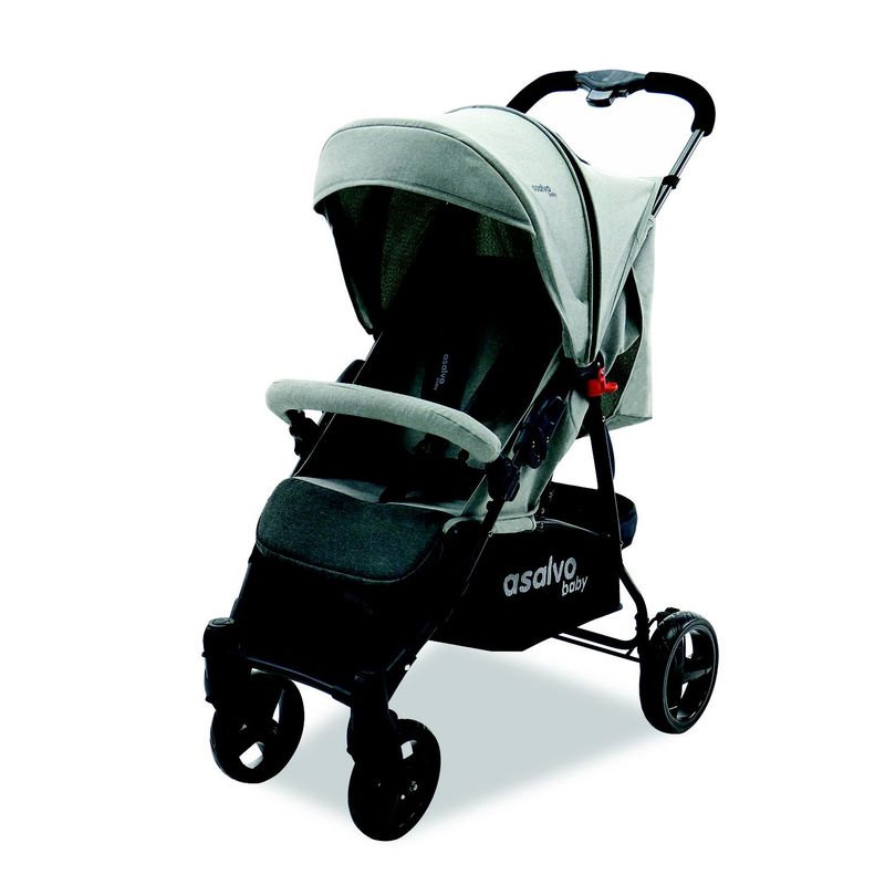 ASALVO - Coche Para Bebe  Cadiz Candy Gris