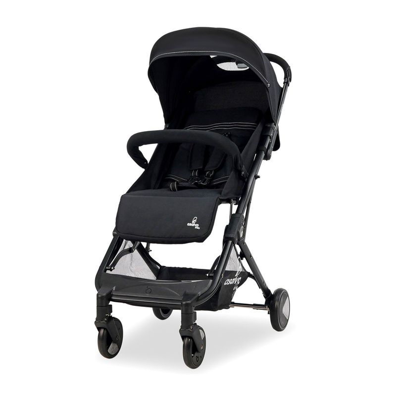 ASALVO - Coche Para Bebe Flight Black