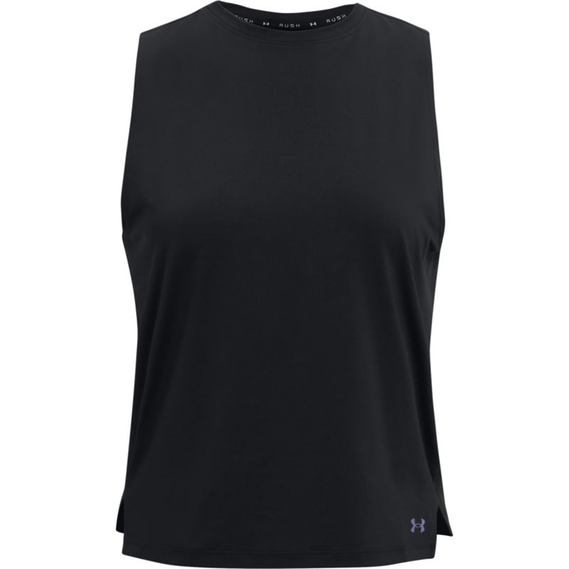 UNDER ARMOUR - Camiseta Mujer Under Armour RUSH TANK-BLK Negro UNDER ARMOUR