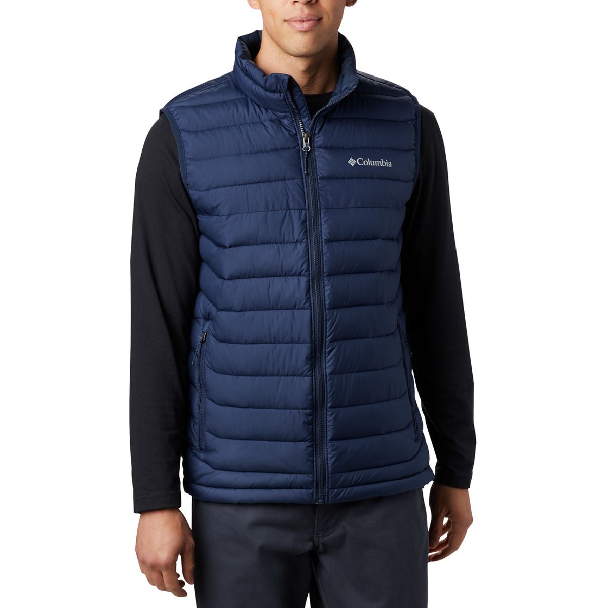 COLUMBIA - Chaleco Azul HOMBRE POWDER LITE VEST 1748031-HHD COLUMBIA