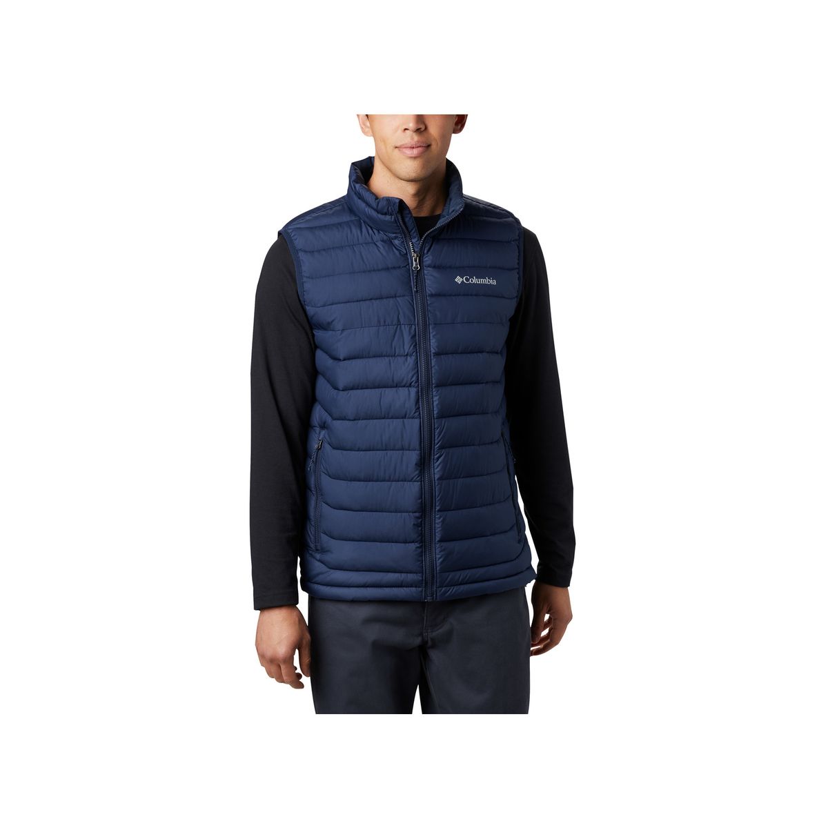 COLUMBIA - Chaleco Azul HOMBRE POWDER LITE VEST 1748031-HHD COLUMBIA