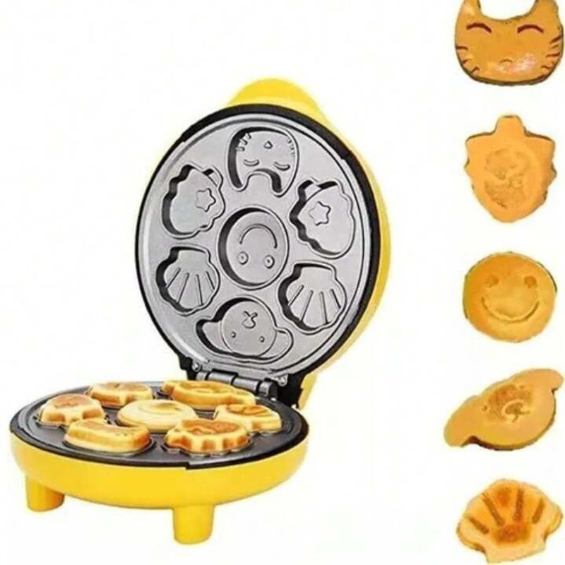 GENERICO - Mini Maquina Para Pancakes De Figuras Infantiles Waflera