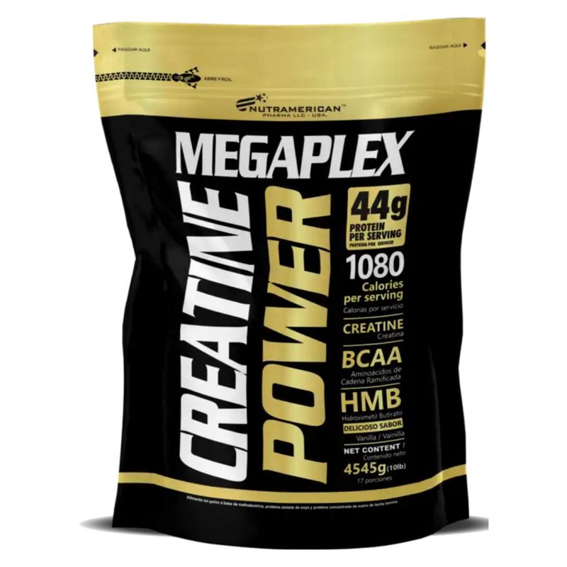 MEGAPLEX - Megaplex Creatine Power x 10 lbs - volumen - 44 grs. porción