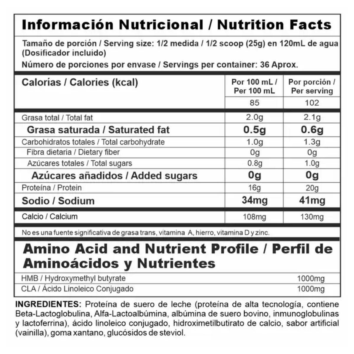 UPN - Iso Clean Proteina Limpia con Cla y HMB 2 libras
