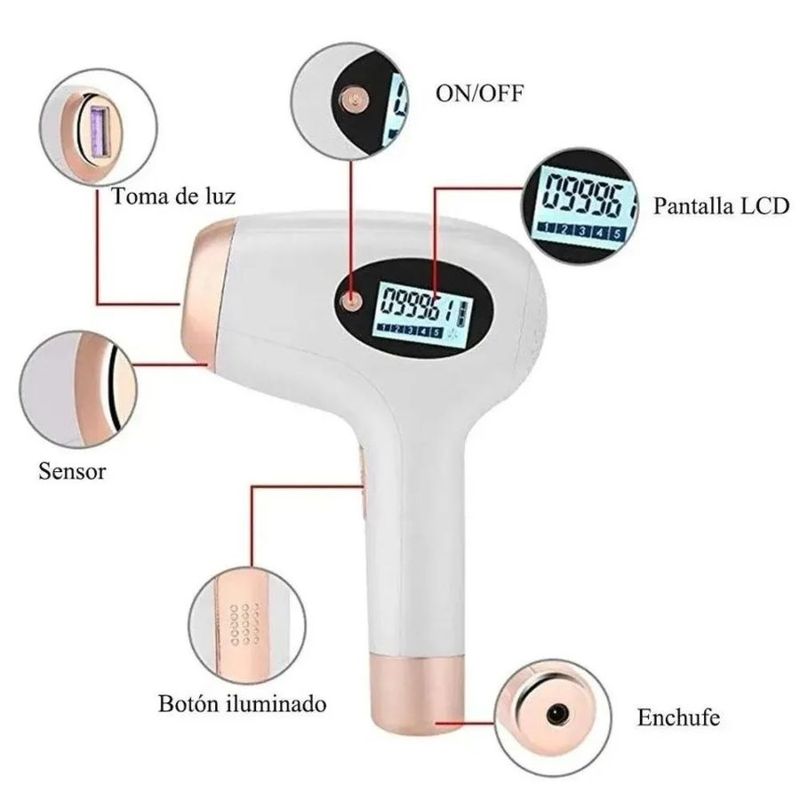 GENERICO - Depiladora Laser DENEAN -X5