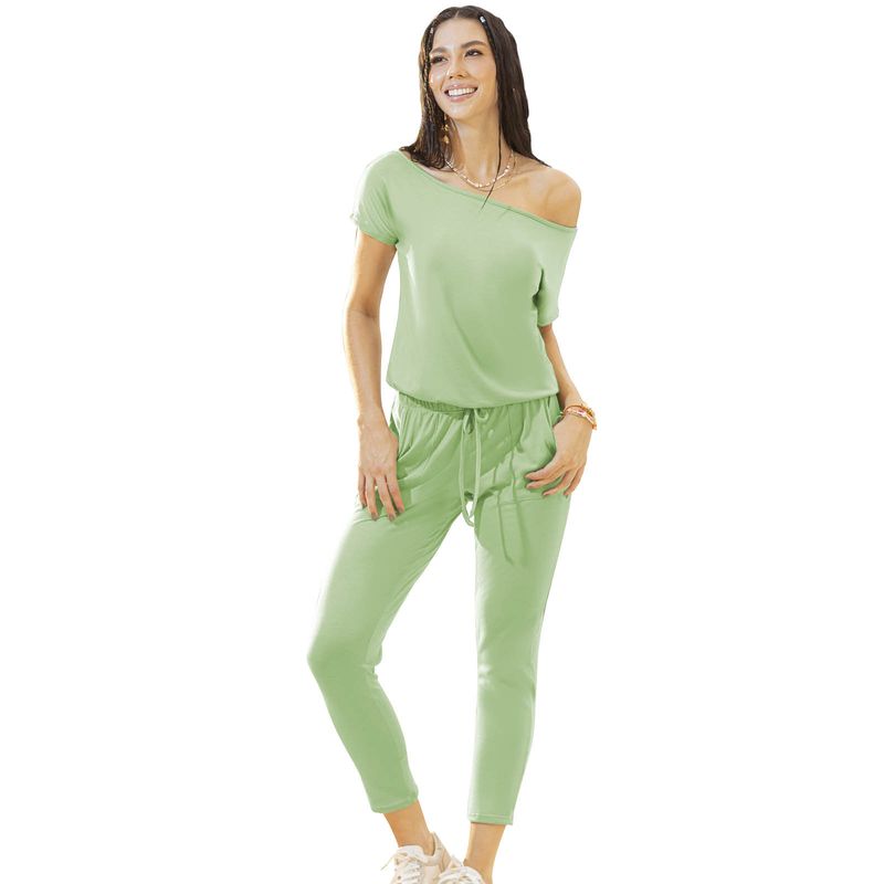 ATYPICAL - Enterizo Largo Mujer Verde Atypical 1493