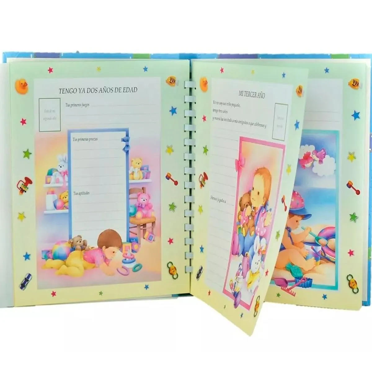 MUNDO BEBE - Álbum Diario De Fotos Bebe Niño Niña Recuerdos