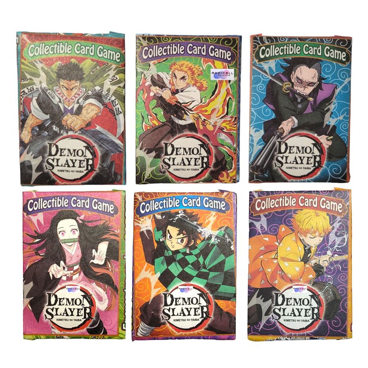 GENERICO - 150 Cartas de Juego Coleccionables Demon Slayer