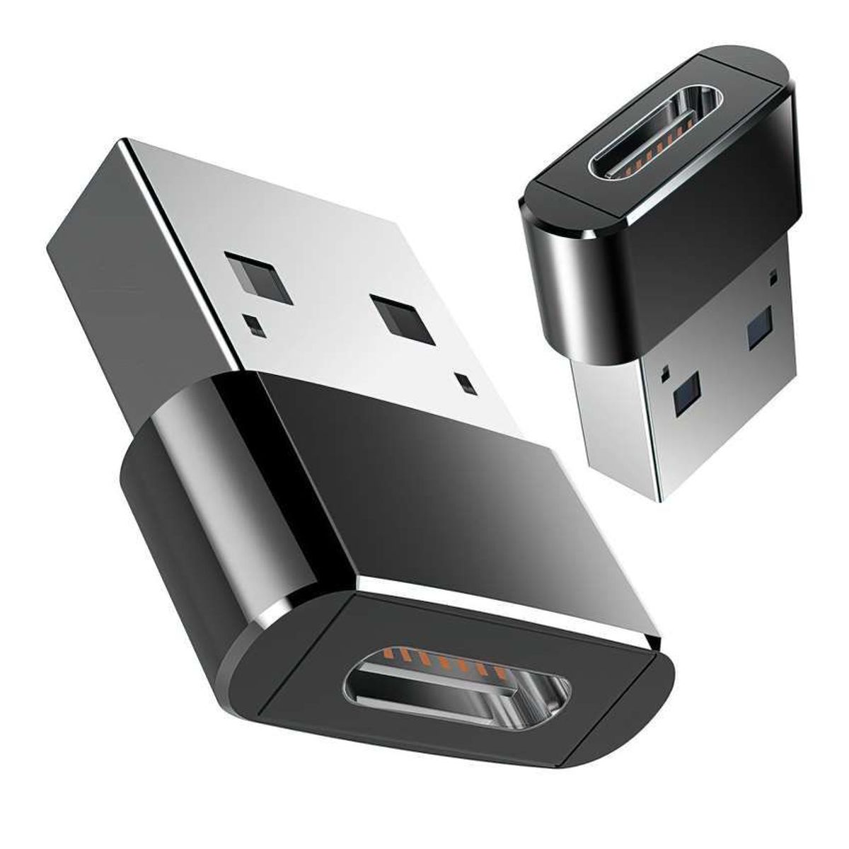 GENERICO - Adaptador Convertidor Tipo C Hembra A Usb Macho Otg 6205