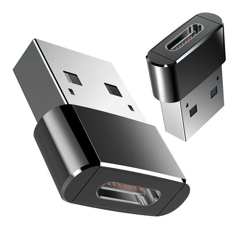 GENERICO - Adaptador Convertidor Tipo C Hembra A Usb Macho Otg 6205