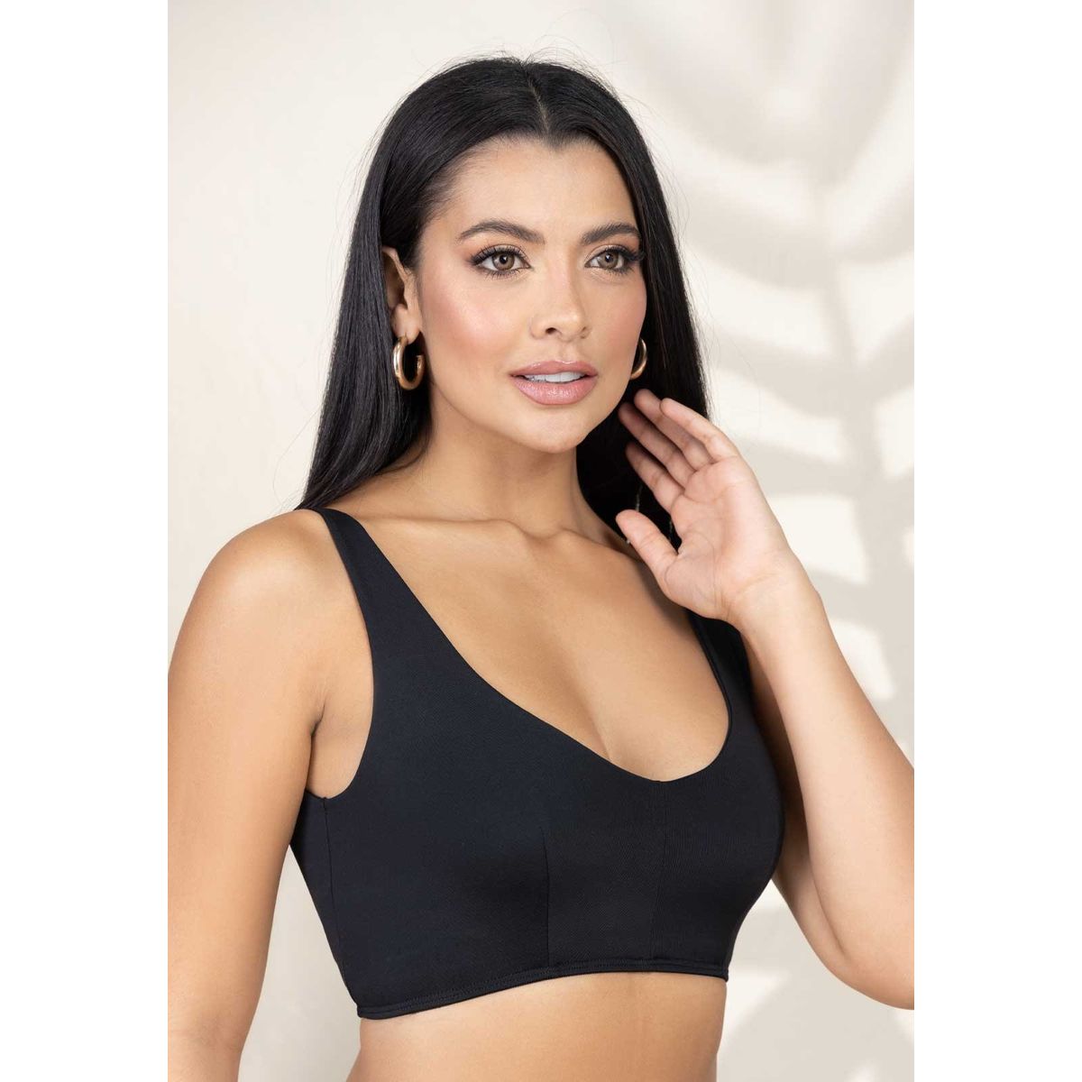 FORMAS INTIMAS - Bustier Mujer Negro FI 502