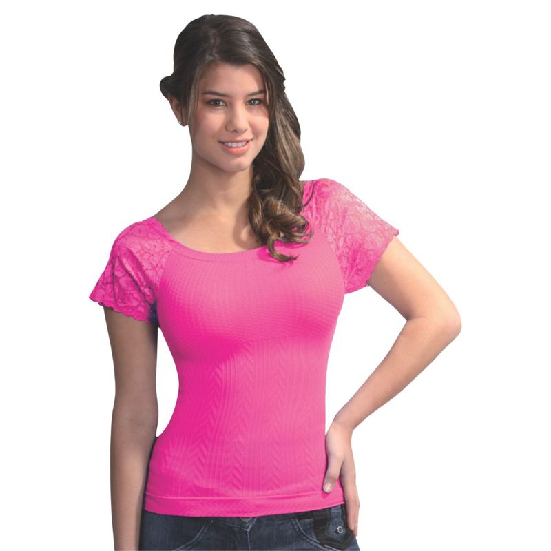LICSY - Blusa Moldeadora Licsy Fit Control Abdomen Manga Corta
