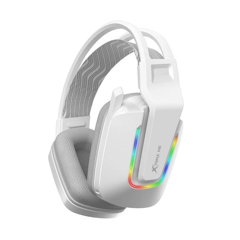 XTRIKE ME - Auriculares Gaming Audifonos Gamer RGB Xtrike Me GH-712 WH
