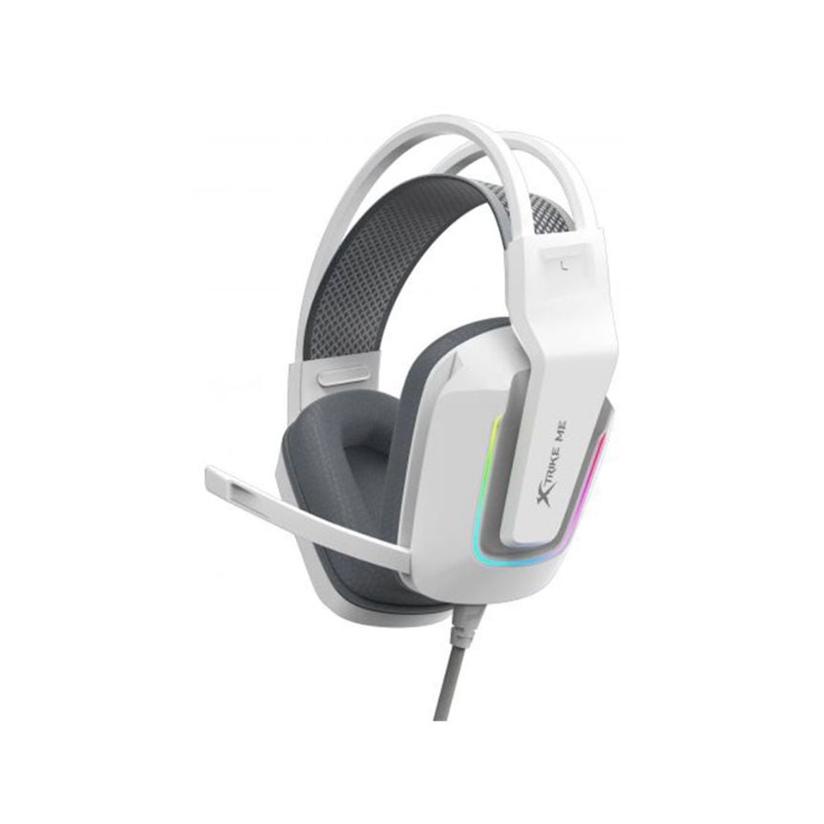 XTRIKE ME - Auriculares Gaming Audifonos Gamer RGB Xtrike Me GH-712 WH