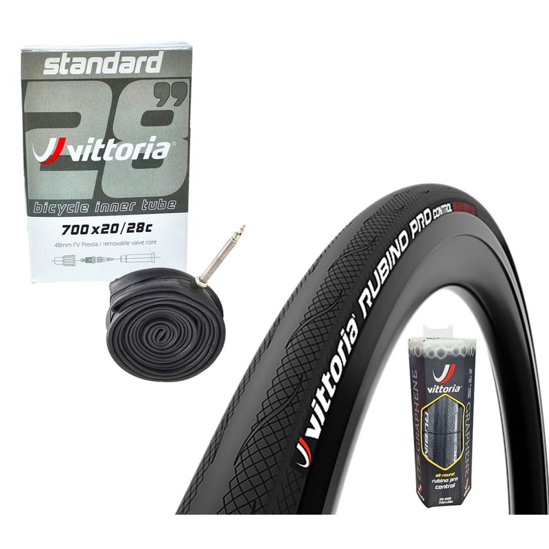 VITTORIA - Llanta + Neumatico Bicicleta 700 X 25c Vittoria Ruta