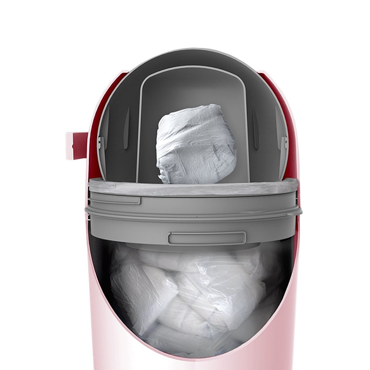 PREMIUM BABY - Contenedores para Pañales Anti olor Premium Baby Rosado