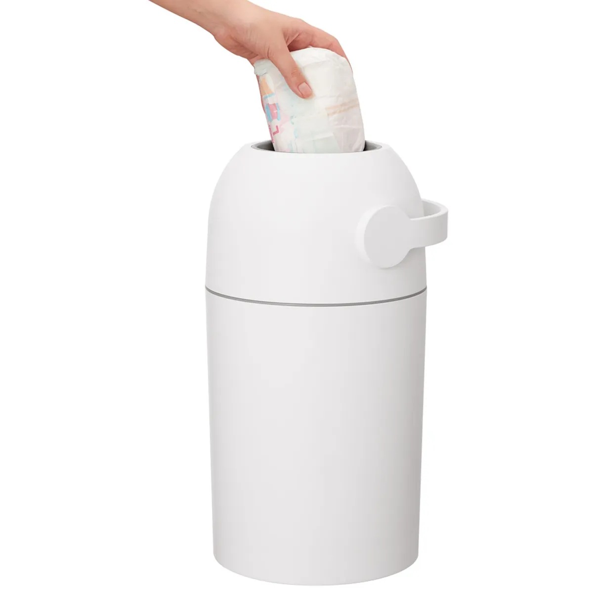 PREMIUM BABY - Contenedor para Pañales Anti olor Premium Baby Blanco