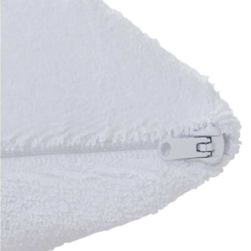 GENERICO - Protector De Almohada Antifluido Terry King 50x90 Cm x 2 Unidades