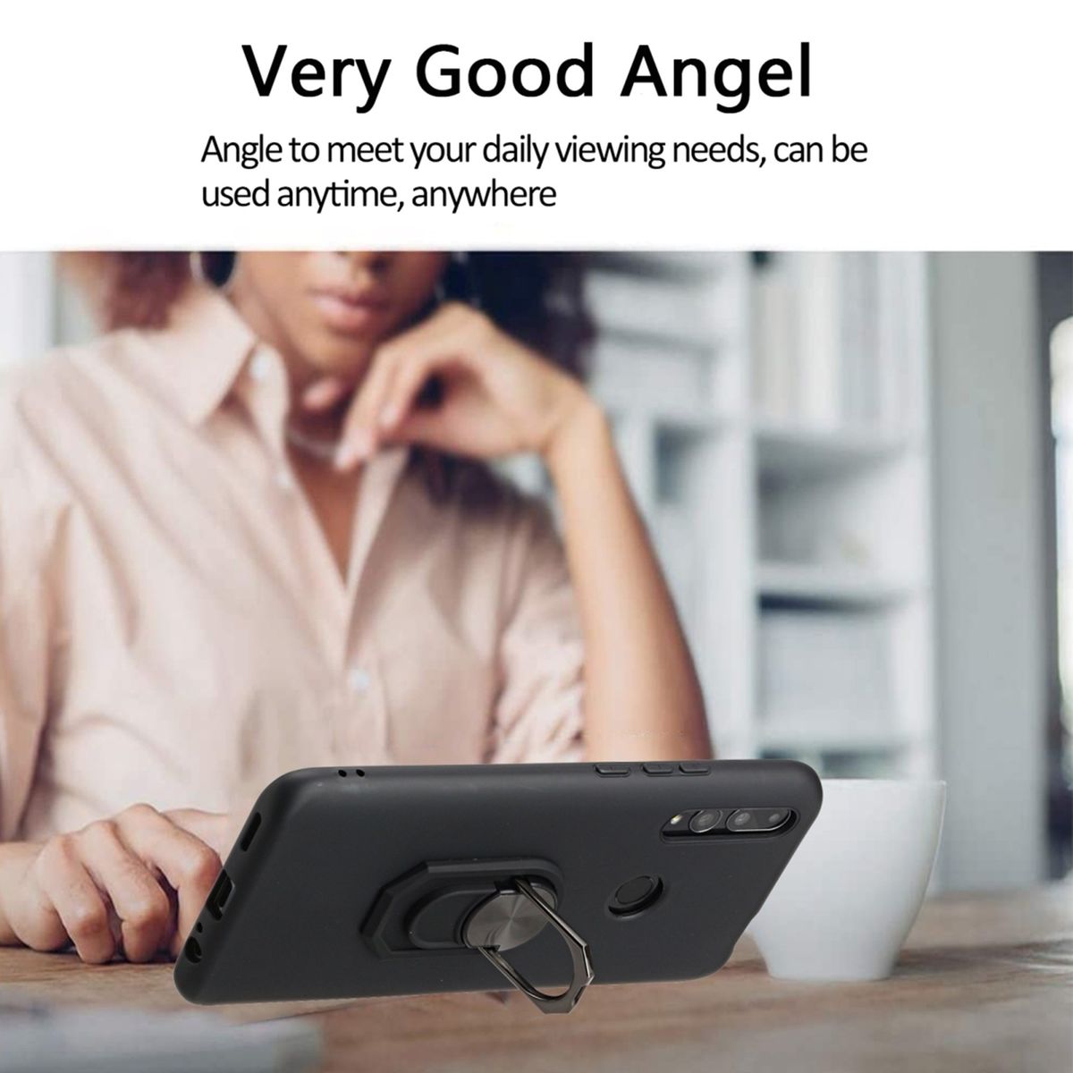 GENERICO - Funda Estuche Case Strong Compatible Con Huawei Y9S Rosa