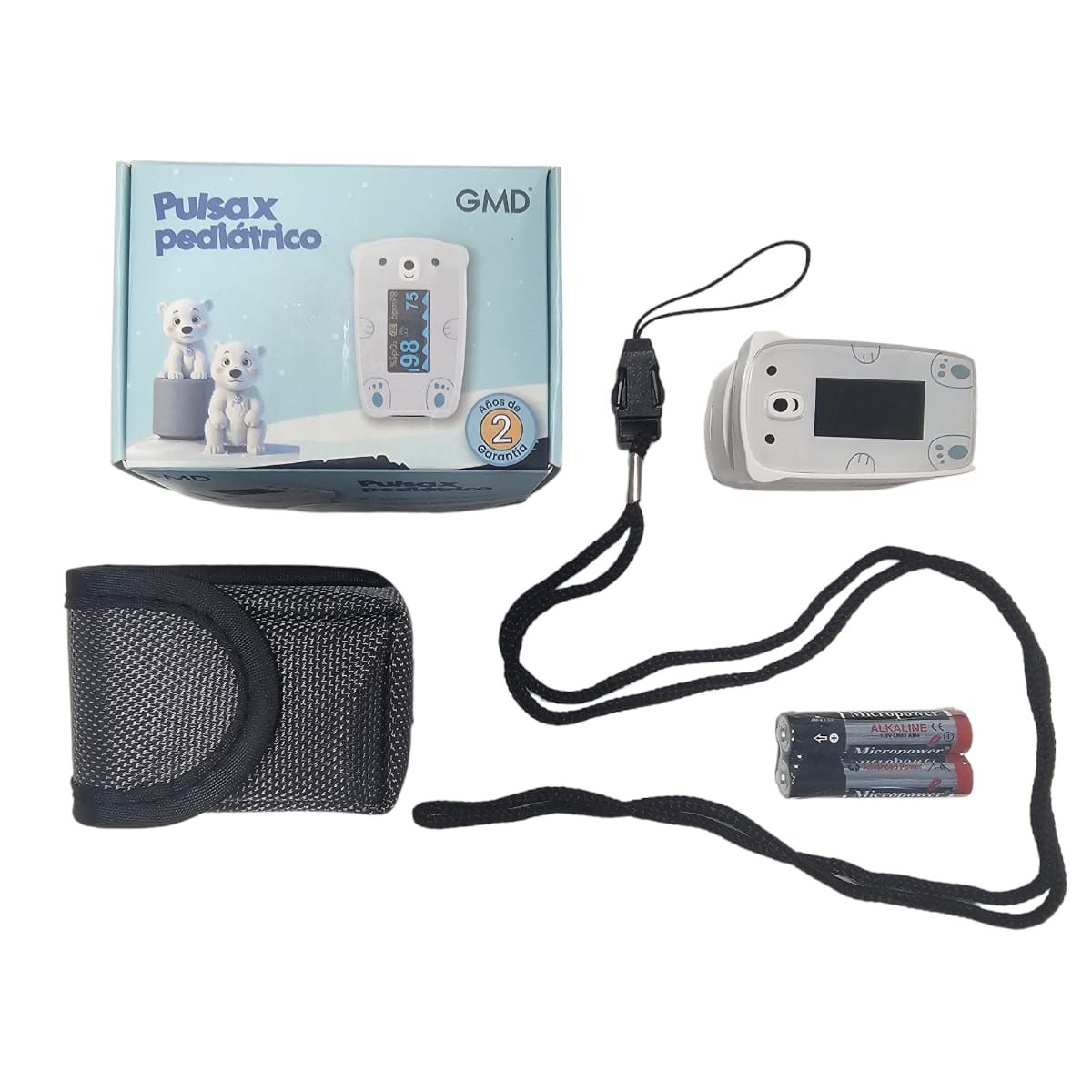 GMD - PULSIOXIMETRO PEDIATRICO GMD CON CURVA