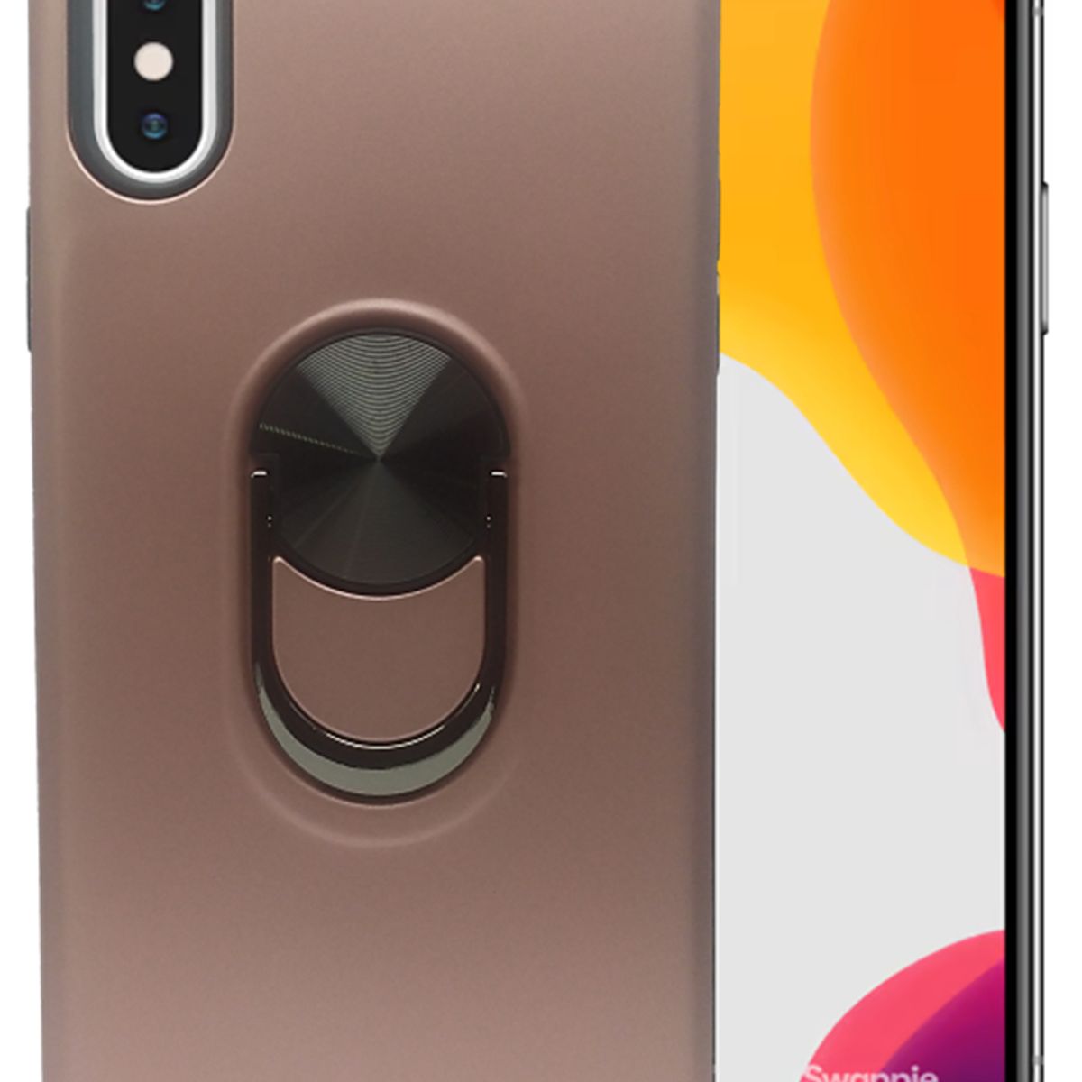 GENERICO - Funda Estuche Case Strong Compatible Con iPhone XS Max Rosa