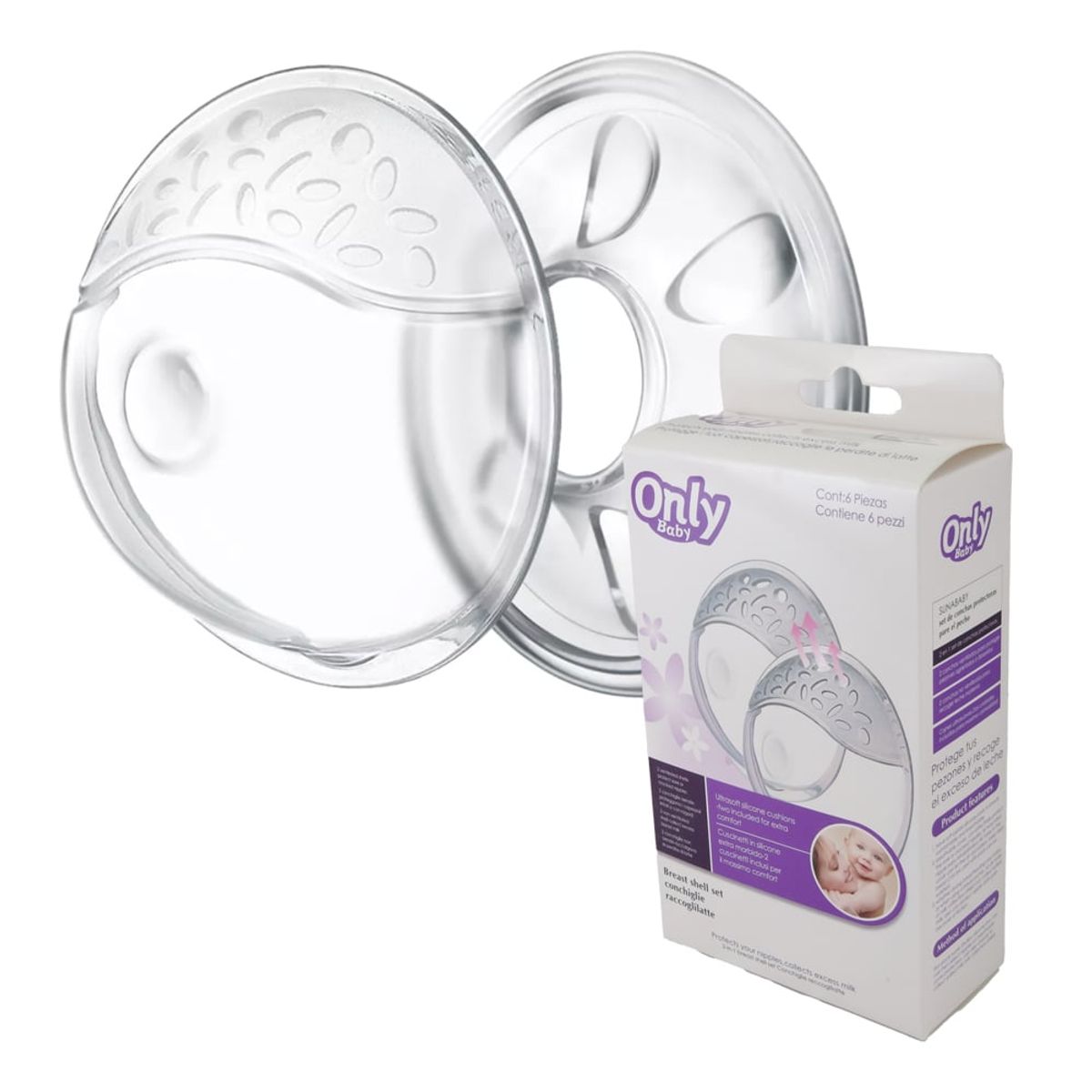 MIFANQI - Conchas copas recolectoras de leche materna