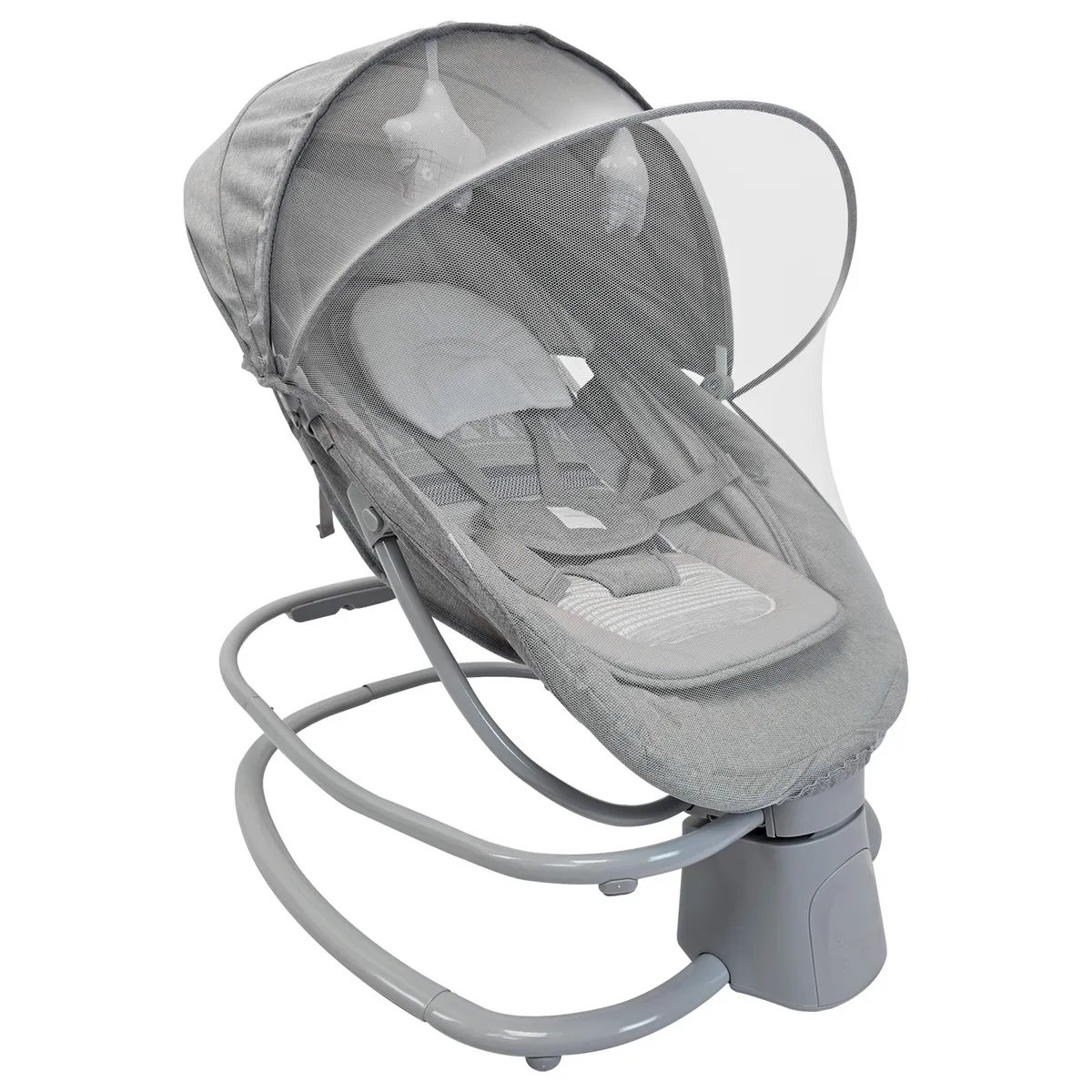 PRIORI - Silla Mecedora Moisés Bebe PB23107 Gris Priori